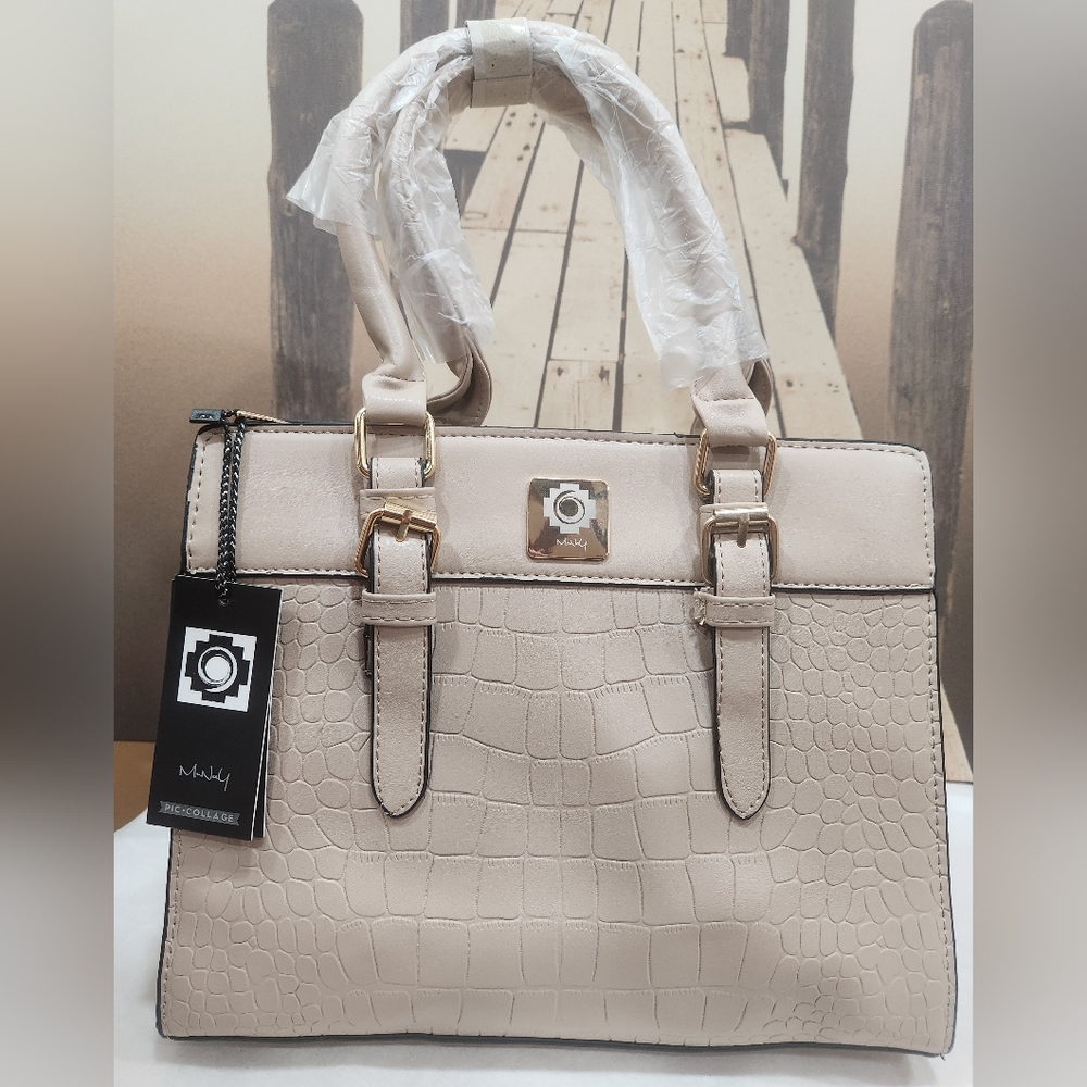 Brand New Women Leather Tote bag Crocodile design